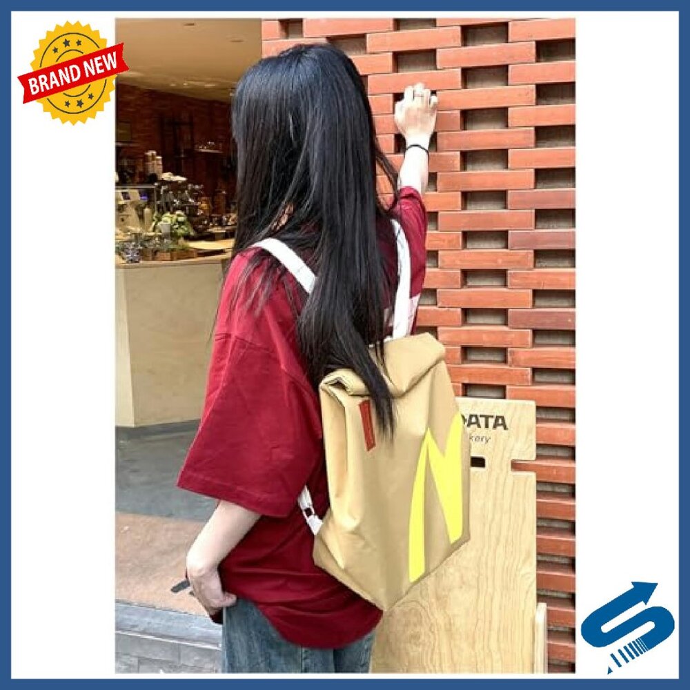 Large Canvas Backpack with Adjustable Straps for … - image 8